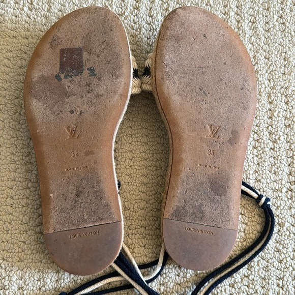 Louis Vuitton espadrille sandals - Picture 4 of 5